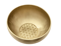 FLOWER OF LIFE SINGING BOWL