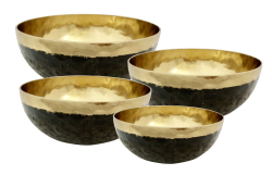 BLACK & GOLD SINGING BOWL