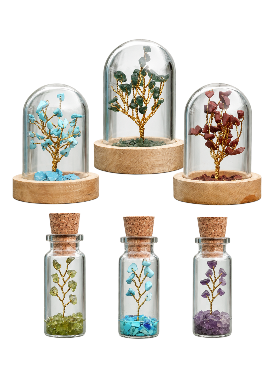 Gemstone Tree Bottles