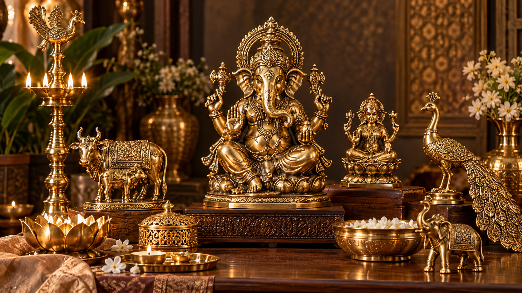 Brass Idols & Statues