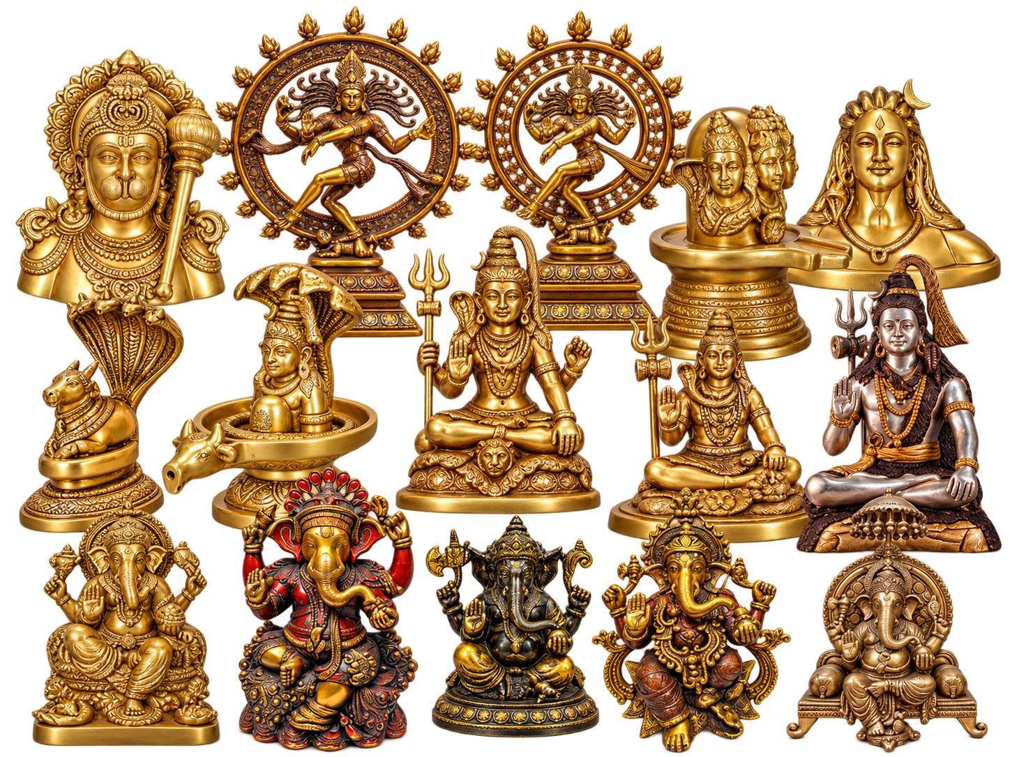 Brass Idols & Statues