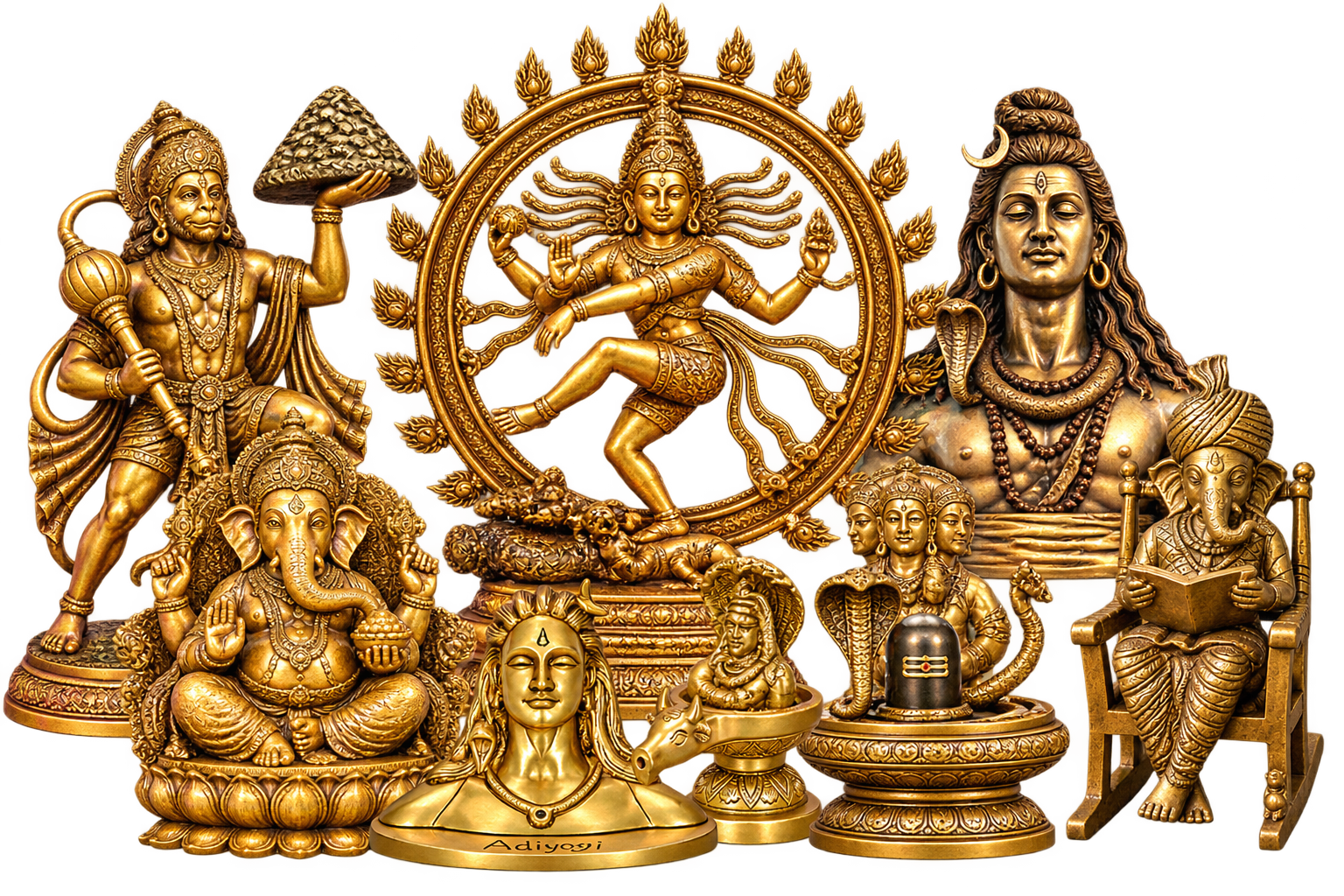 Brass Idols & Statues