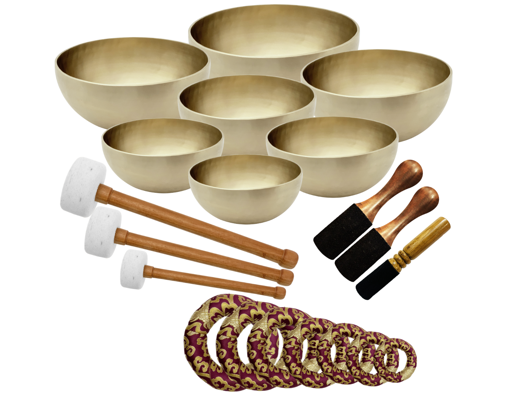 CHAKRA SET SINGING BOWL