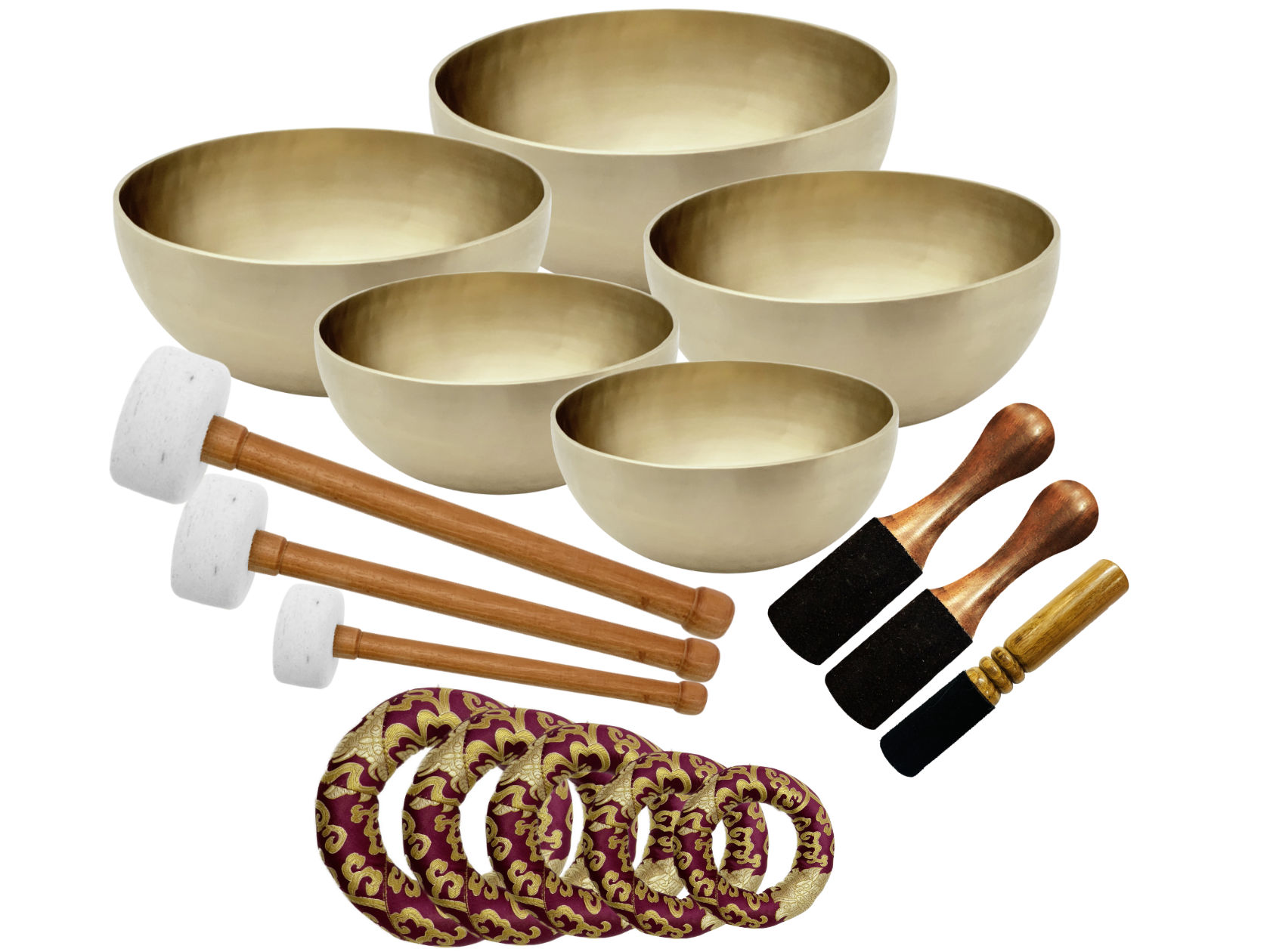 5th SET OF SINGING BOWL
