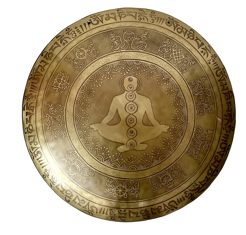 7th Chakra Engraving