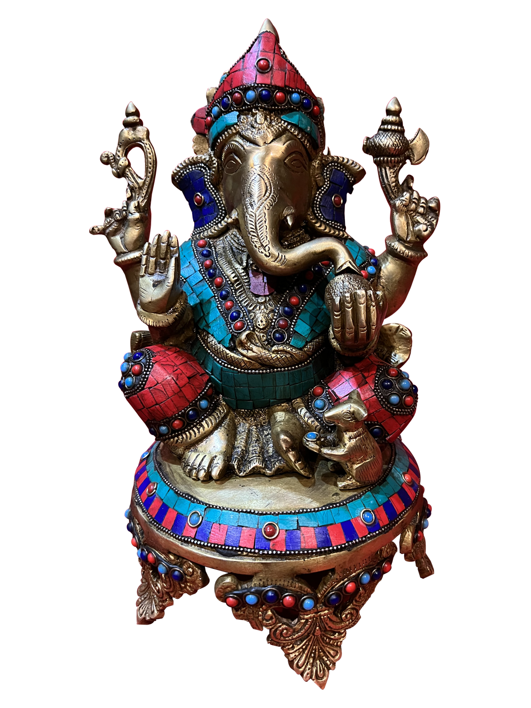 Stone Ganesh Murti