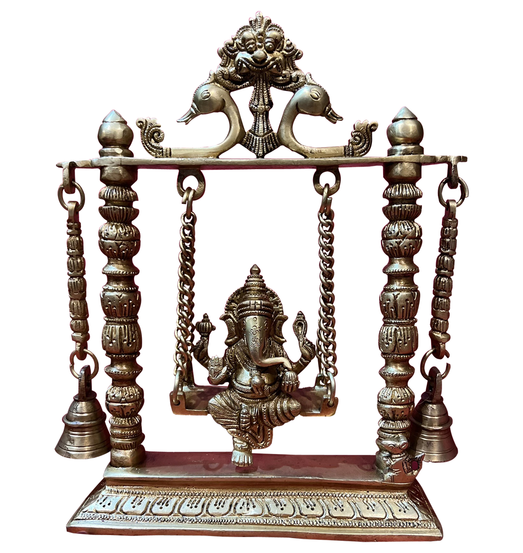 Gonesh Murti with jhula