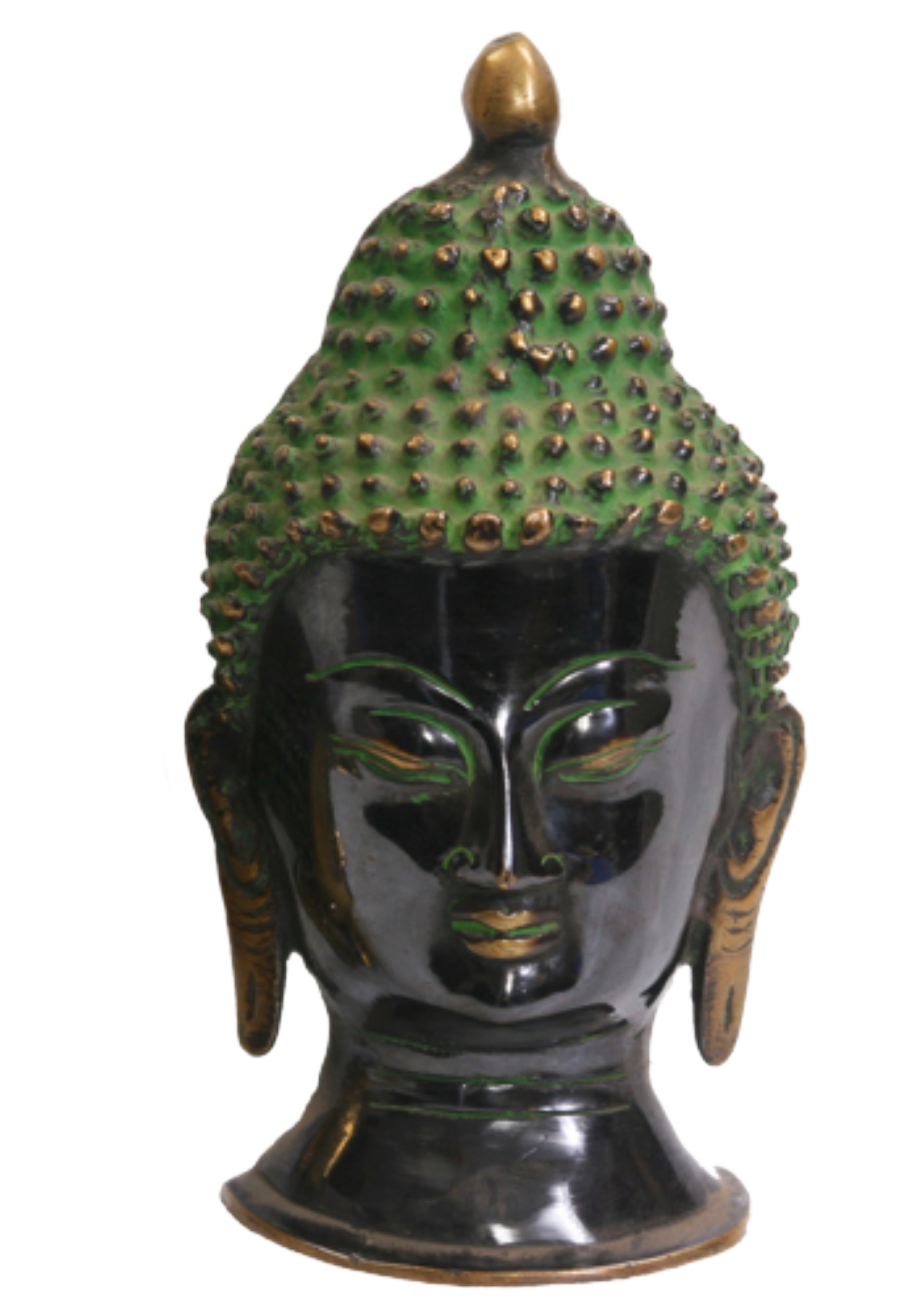 Buddha Face Green Colour