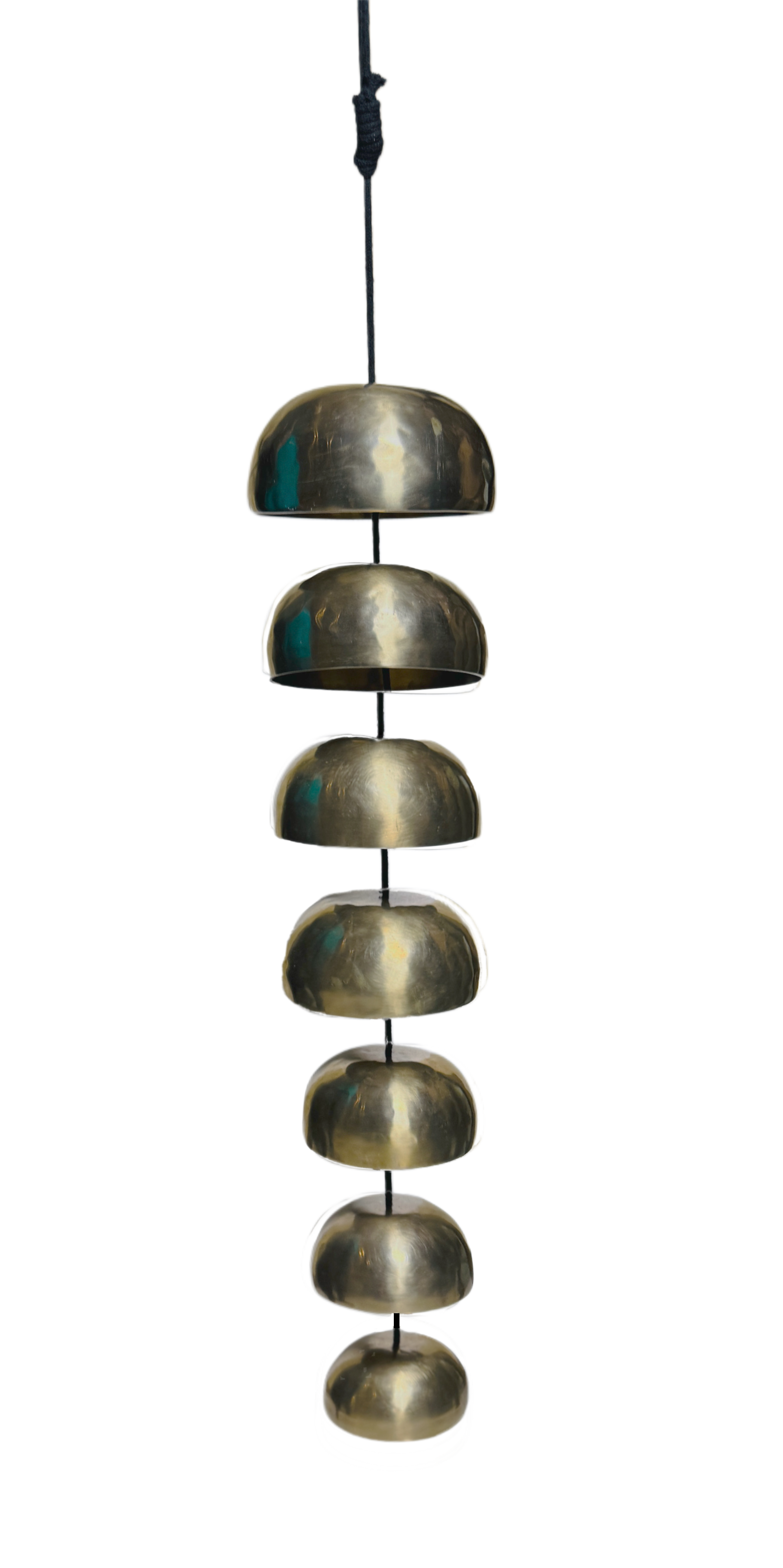 Antique 7 Th Chakra Harmonic Hanging Bowl