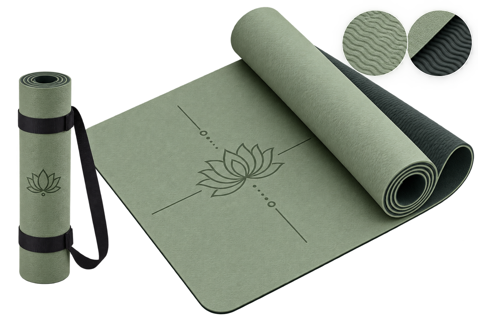 Microfiber Suede Yoga Mat