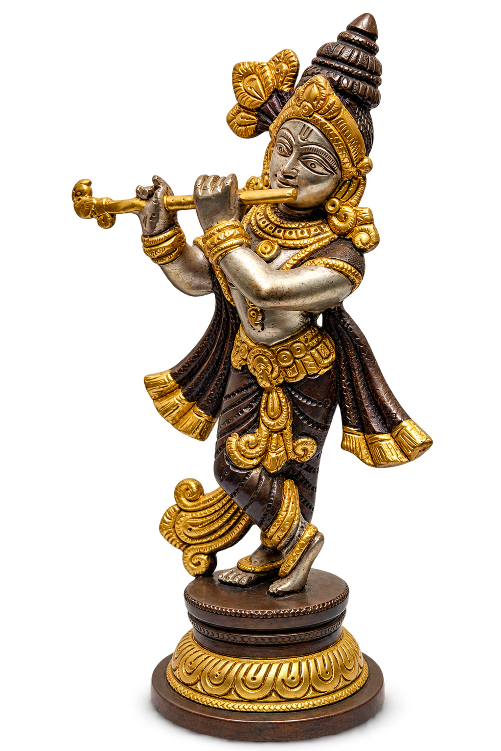 Flute Krishna Idol