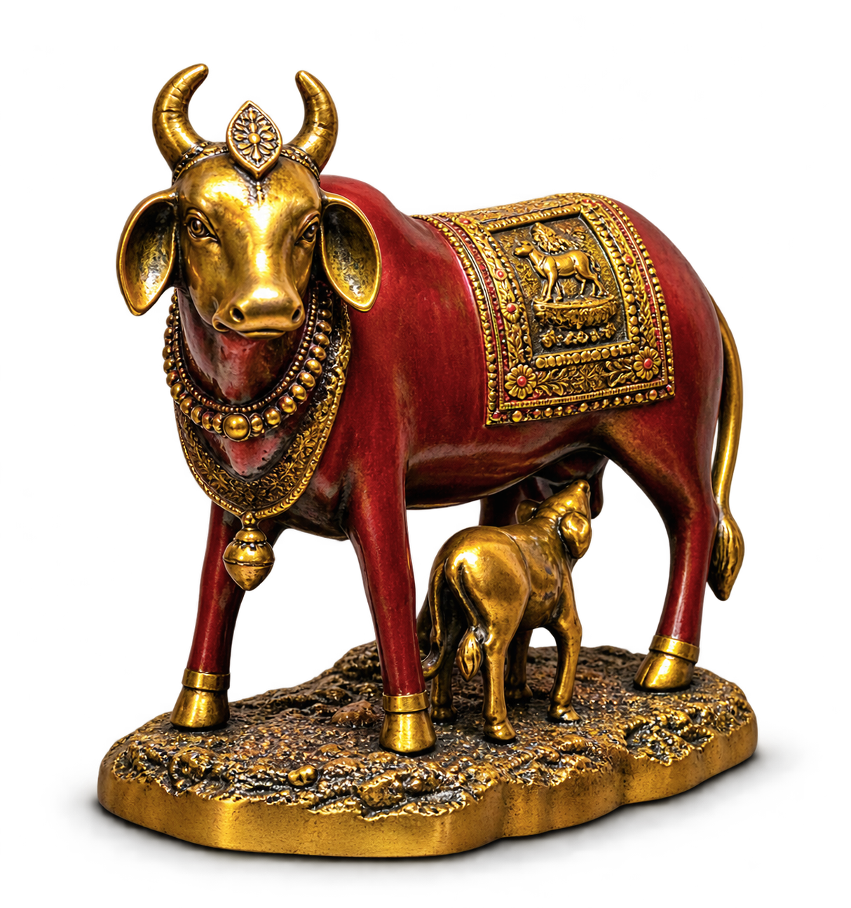 Gaumata with Calf Statue