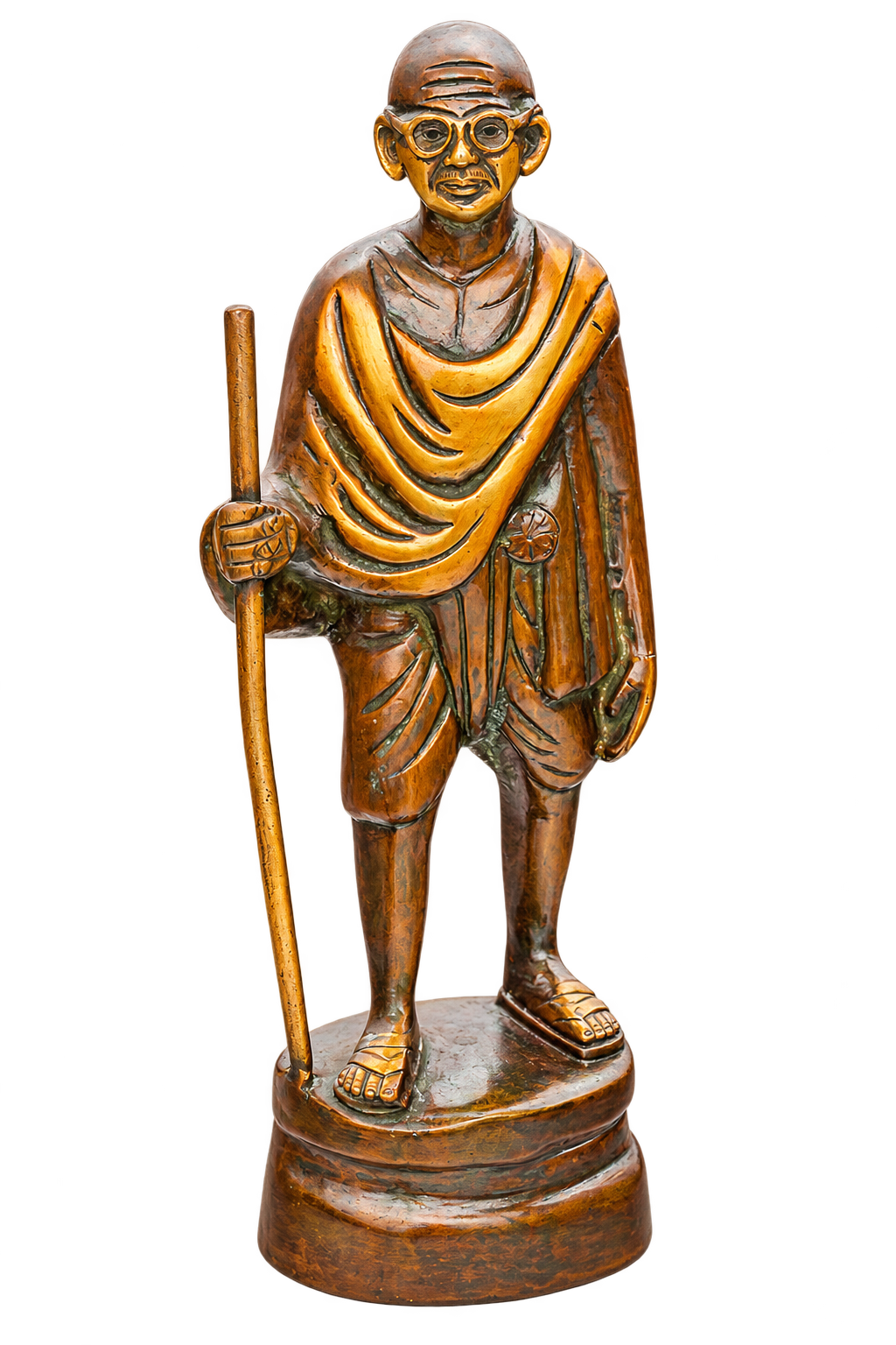 Mahatma Gandhi Heritage Brass Statue
