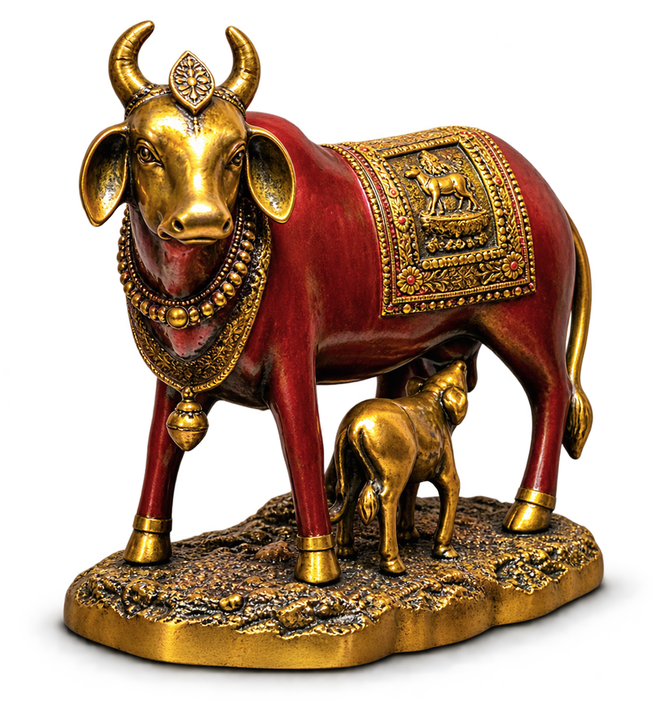 Gaumata with Calf Statue